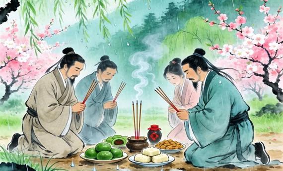 寒食节的习俗有哪些？禁火、扫墓、踏青、插柳……一文读懂这个古老节日