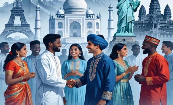 世界青年联欢节，国际青年盛会，和平友谊象征