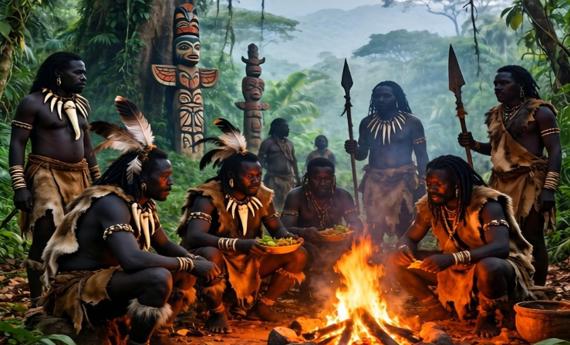 非洲食人族，真实存在部落，食人仪式信仰，人类学研究话题