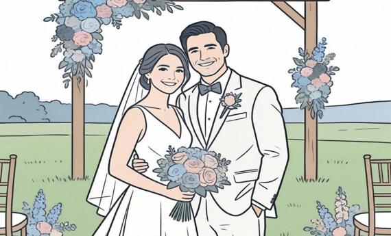 夫妻办极简婚礼，2元婚车200元妆，宾客到齐直接开饭！省下4万买家电