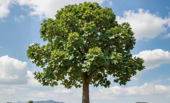 梧桐树的特点？树形挺拔、寿命百年、木材做古琴，中国梧桐和法国梧桐大不同